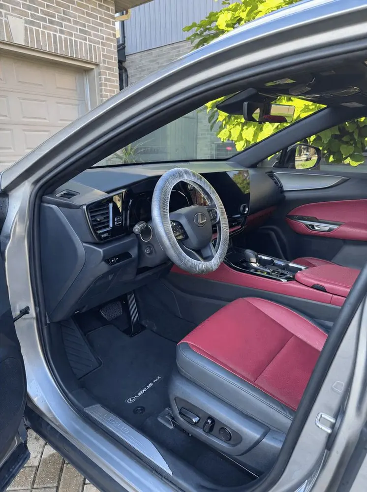 After: Lexus NX front cabin, clean and dressed
